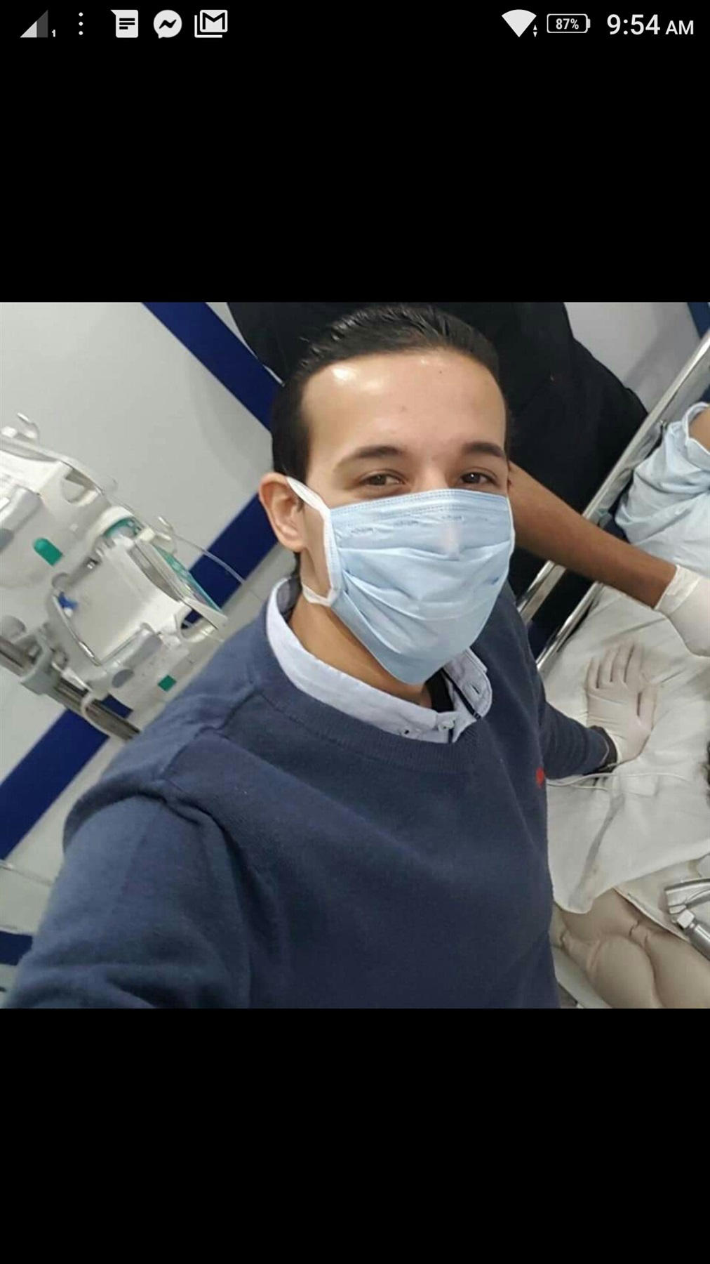 الطبيب الشاب كريم جمال