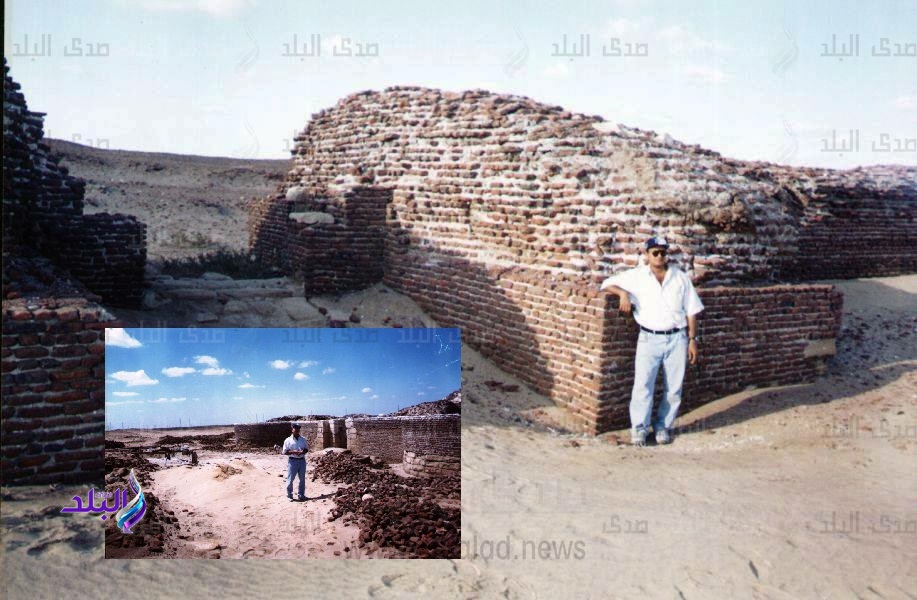 ريحان بين آثار مدينة الفرما  ريحان بين آثار مدينة الفرما