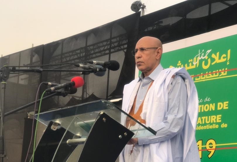 المرشح لانتخابات رئاسة موريتانيا محمد ولد الغزواني المرشح لانتخابات رئاسة موريتانيا محمد ولد الغزواني