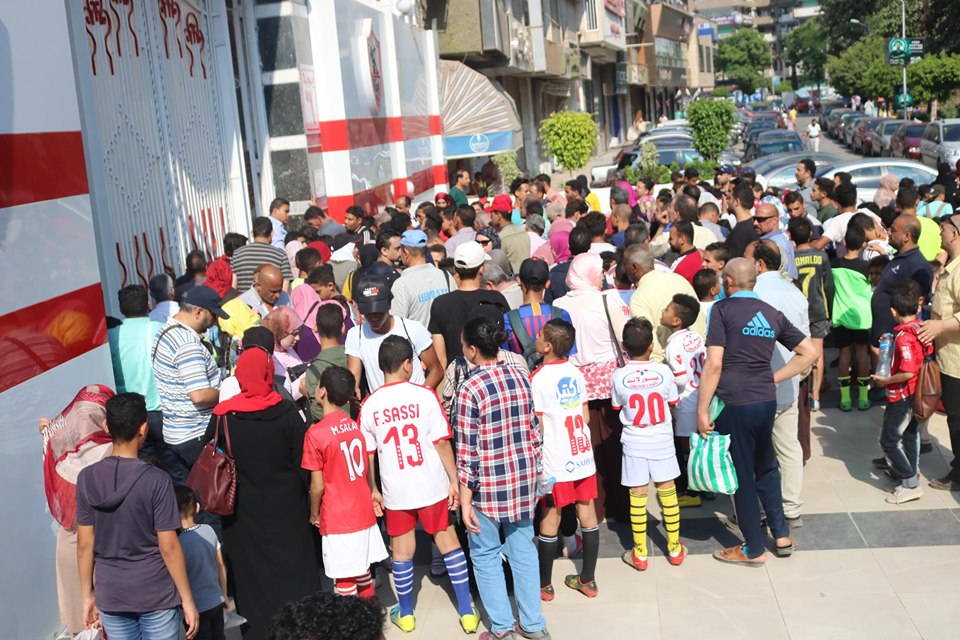 اختبارات الناشئين بالزملك