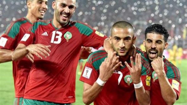 لاعبي المنتخب المغربي