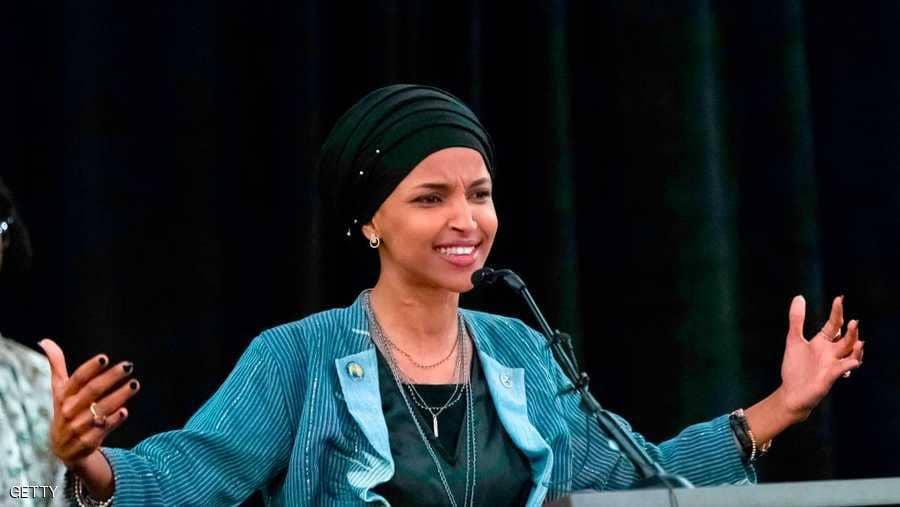 النائبة الأمريكية إلهان عمر 