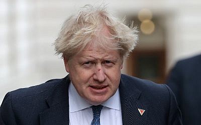 وزير الخارجية البريطاني السابق بوريس جونسون 