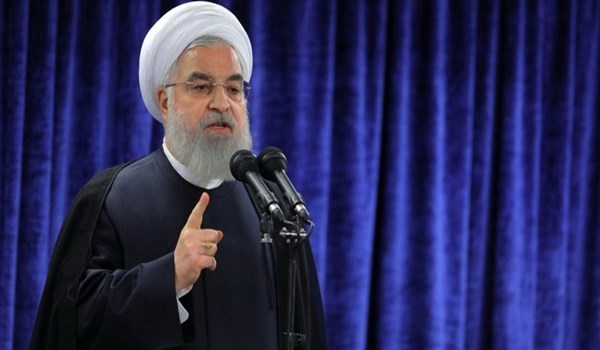 الرئيس الايراني حسن روحاني الرئيس الايراني حسن روحاني