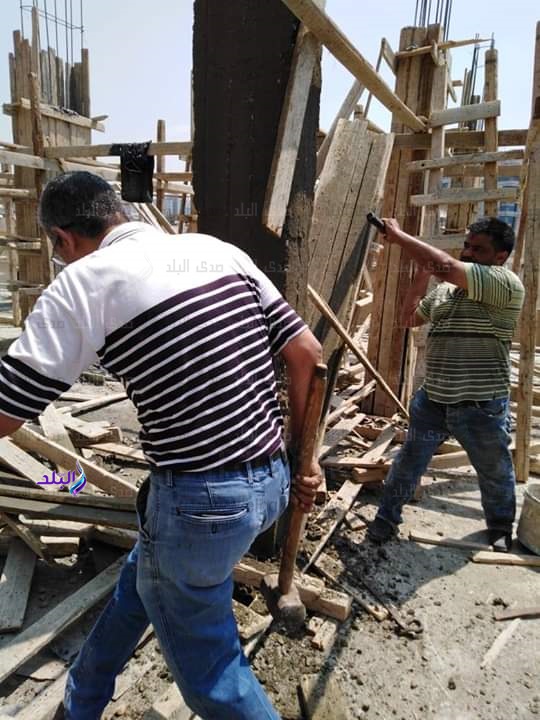 إيقاف بناء عقار مخالف