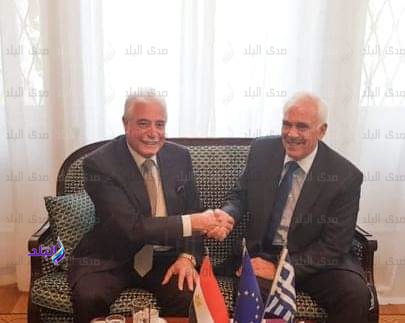 سفير اليونان بالقاهرة يستقبل محافظ جنوب سيناء