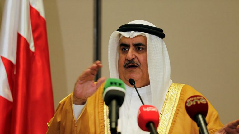 وزير الخارجية البحريني خالد بن أحمد آل خليفة وزير الخارجية البحريني خالد بن أحمد آل خليفة