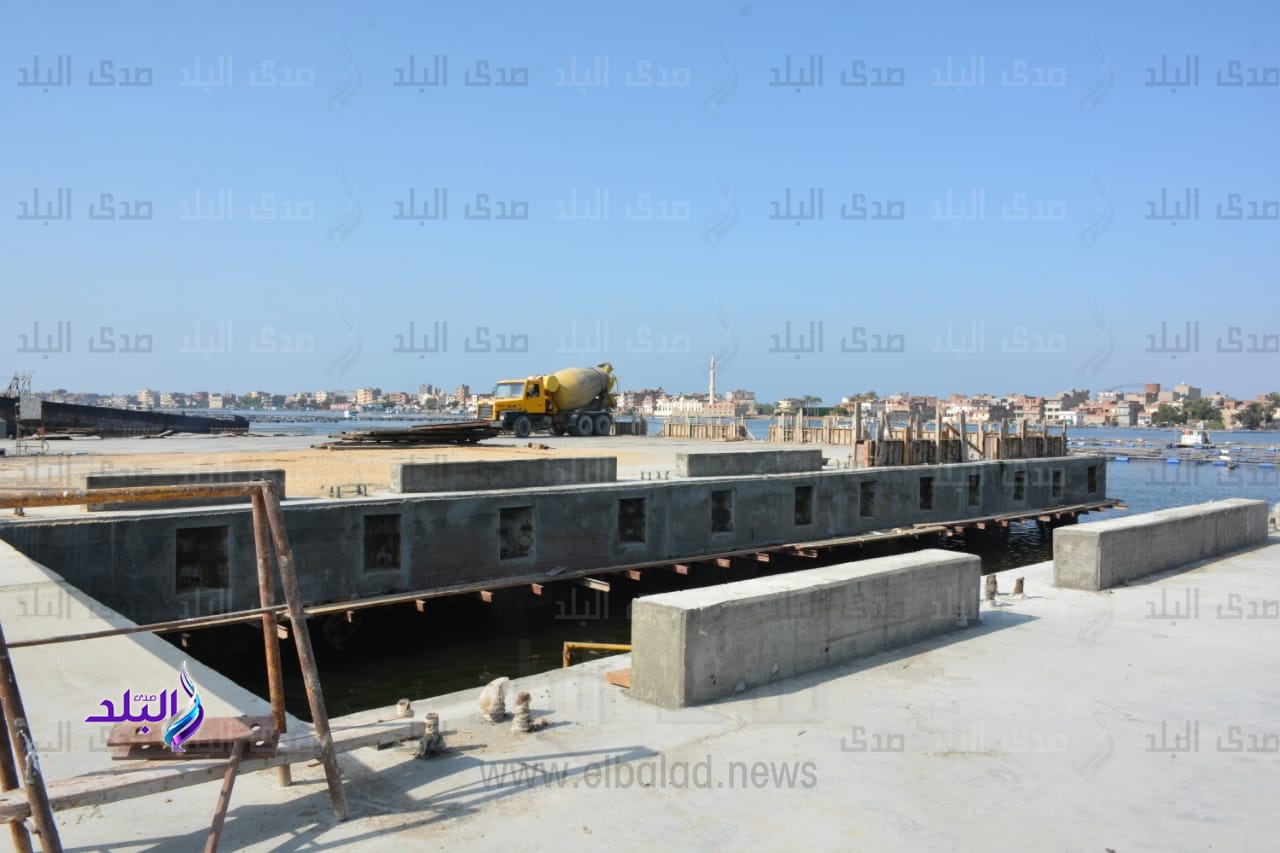 اعمال انشاء ميناء الصيد برشيد