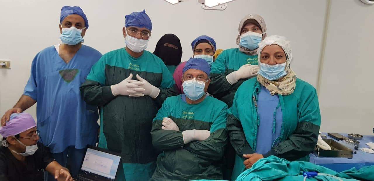 إجراء عملية زرع قوقعة لأول مرة في طب بنات الأزهر بالقاهرة إجراء عملية زرع قوقعة لأول مرة في طب بنات الأزهر بالقاهرة