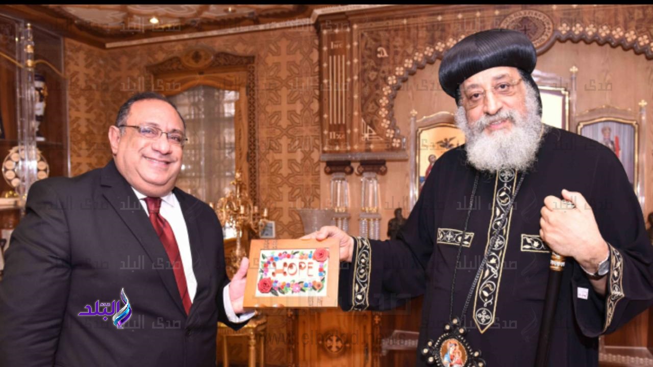 ماجد نجم يزور قداسة البابا تواضروس ماجد نجم يزور قداسة البابا تواضروس