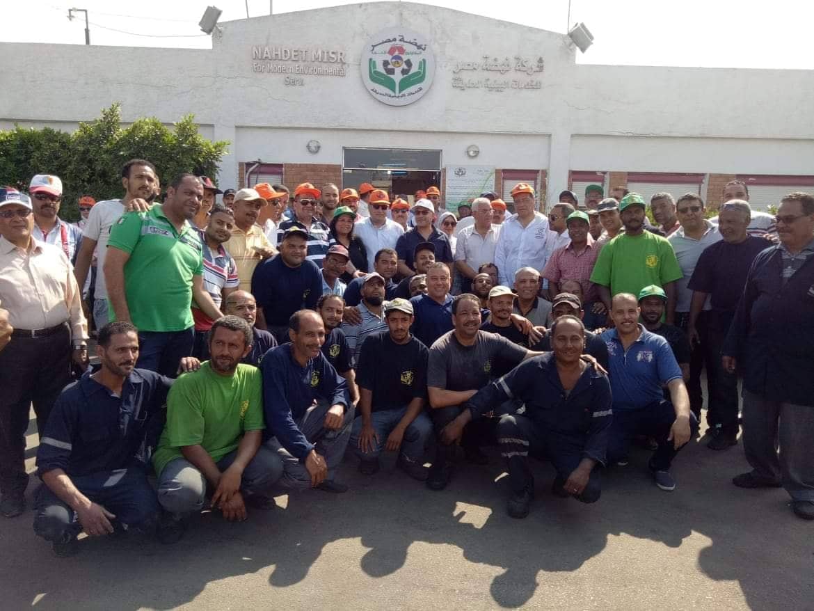 محلية النواب تتفقد شركة نهضة مصر للخدمات البيئية بالأسكندرية