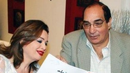إلهام شاهين ومجدى أحمد على 