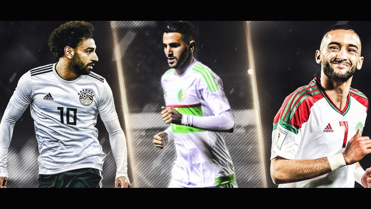 محمد صلاح ورياض محرز وحكيم زياش