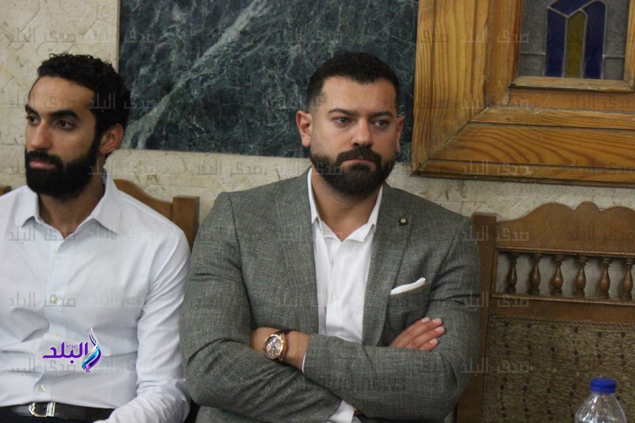 عمرو يوسف - عزاء المخرج محمد النجار عمرو يوسف - عزاء المخرج محمد النجار