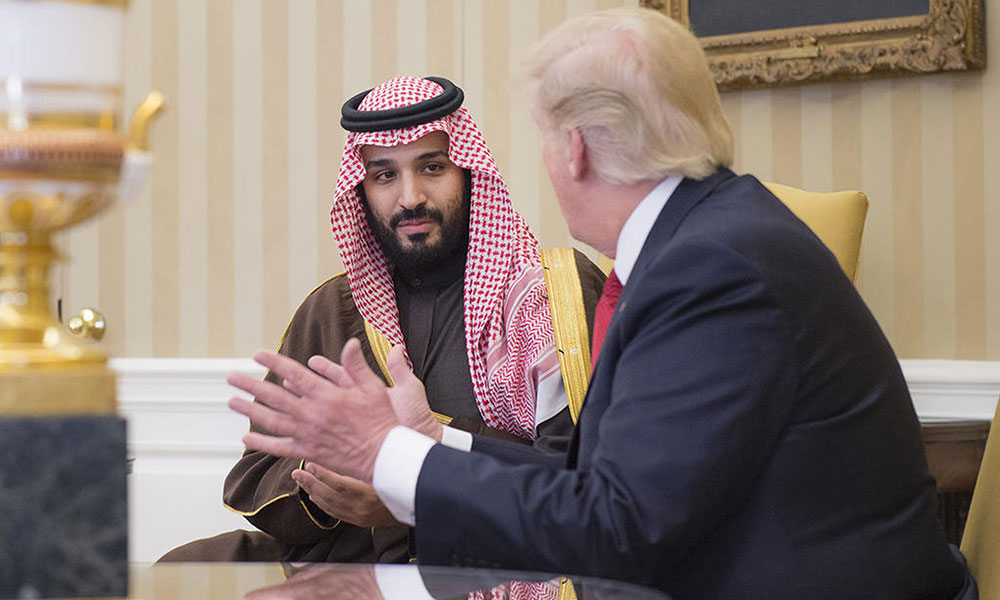 ترامب وبن سلمان