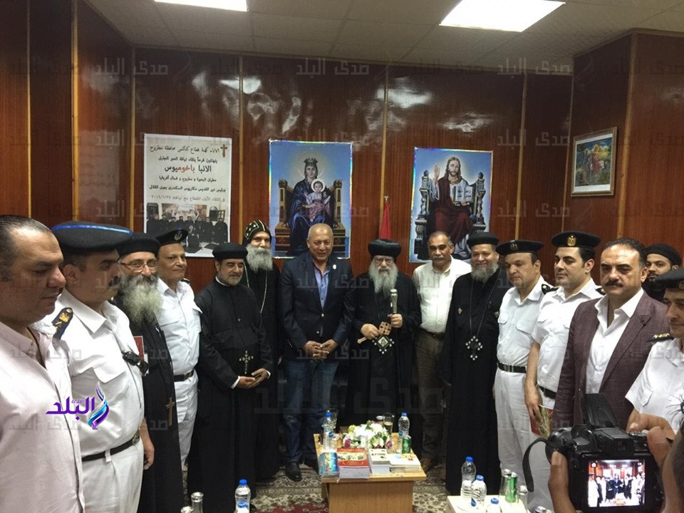 نيابة الأنبا ومحافظ مطروح