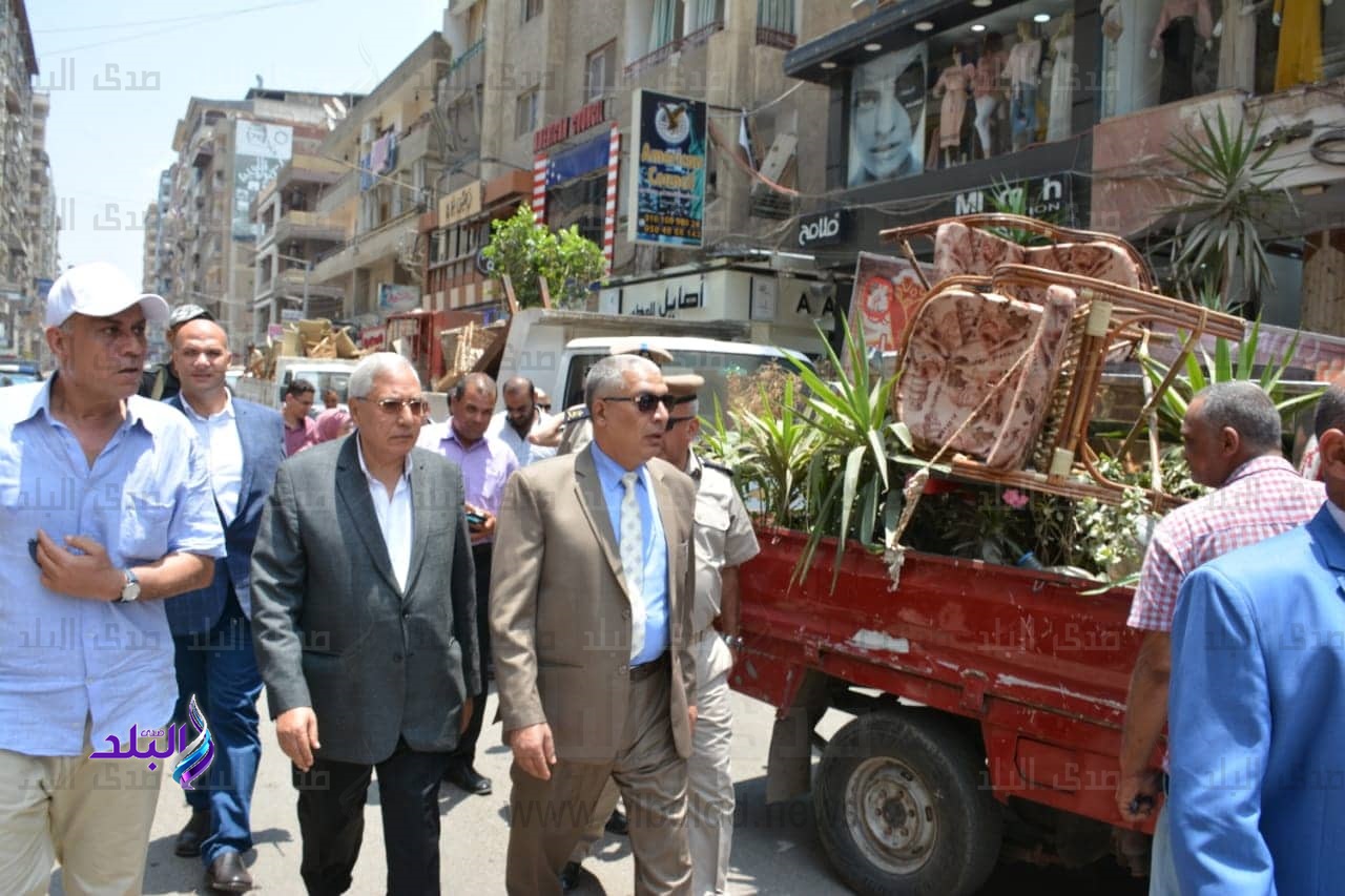 محافظ الدقهلية خلال الحملة 