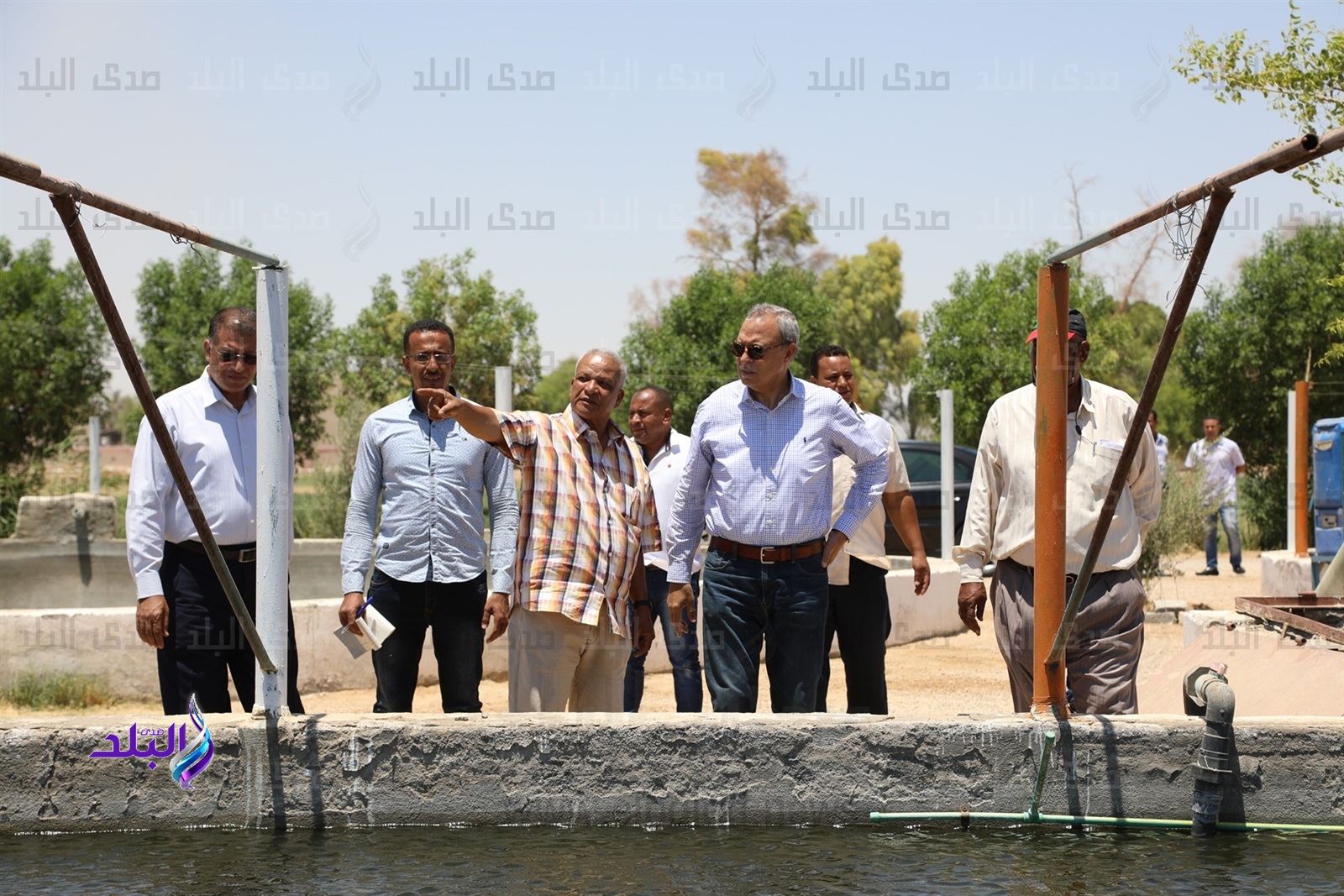 الهجان يجري جولة تفقدية لمتابعة أعمال النظافة بمدينة قنا