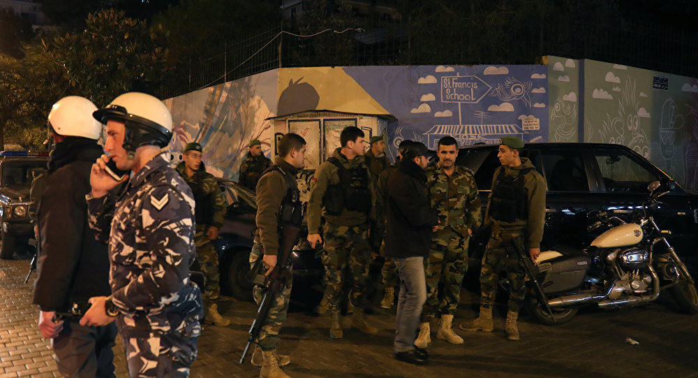 الجيش اللبناني متواجدًا في مكان محاولة اغتيال الجيش اللبناني متواجدًا في مكان محاولة اغتيال