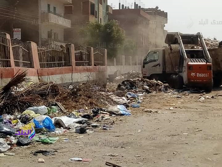 رفع 80 طن قمامة ومخلفات مباني في حملة مكبرة بالمنوفية رفع 80 طن قمامة ومخلفات مباني في حملة مكبرة بالمنوفية