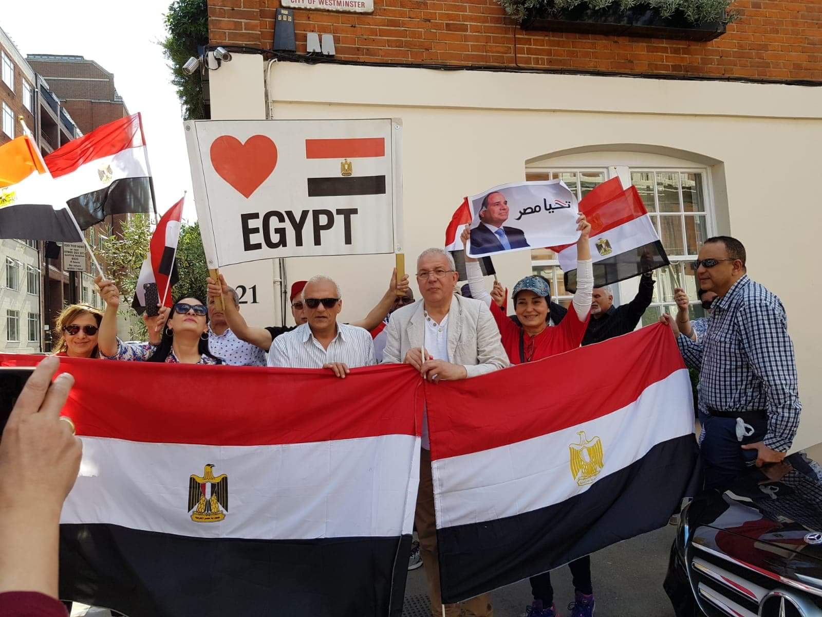 احتفال الجالية المصرية بثورة 30 يونيو