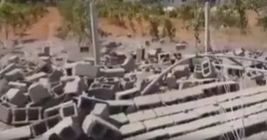 قصف على مدينة ترهونة الليبية قصف على مدينة ترهونة الليبية