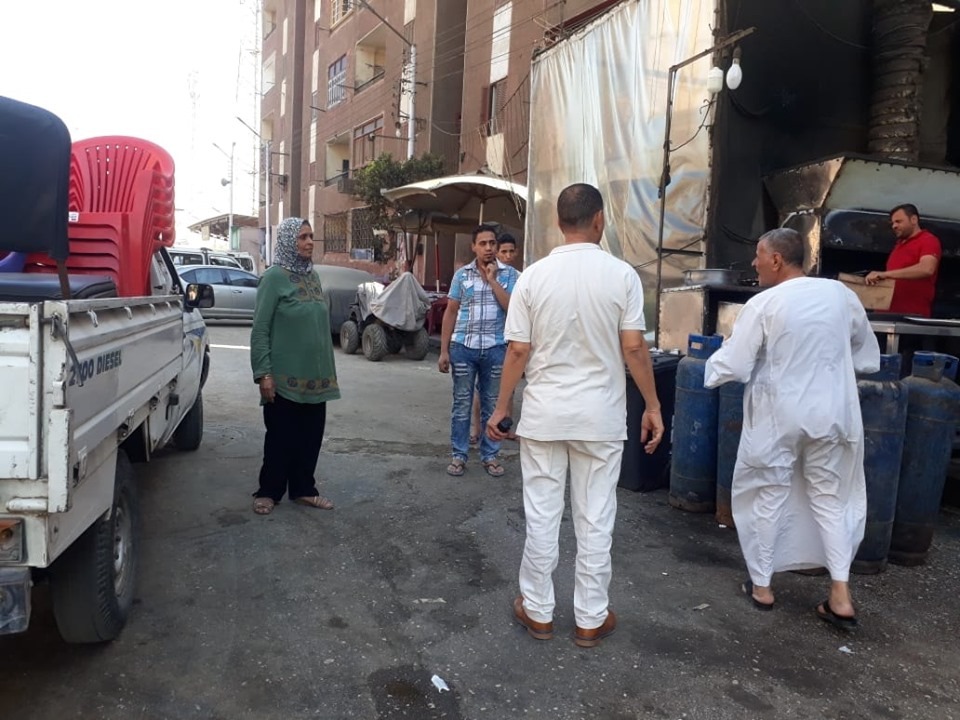 تحرير 99 محضر إشغال ونظافة وبيئة ورفع 57 طن مخلفات بـ 5 قرى 