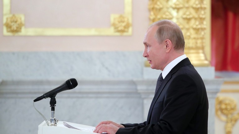 الرئيس الروسي فلاديمير بوتين