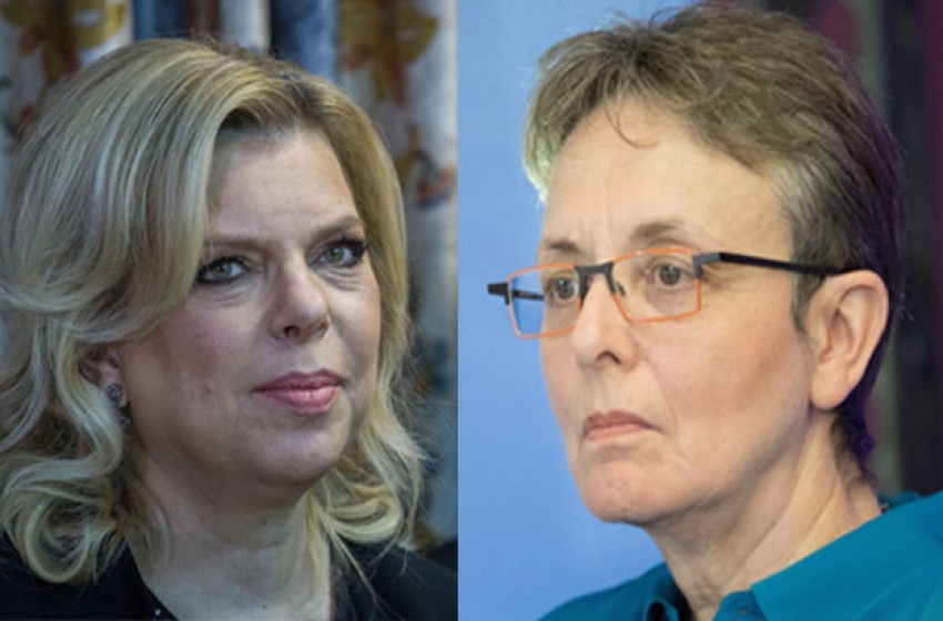 ساره نتنياهو و ليئا جولدين والدة الجندي هدار جولدين