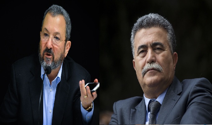 عمير بيرتس و إيهود باراك