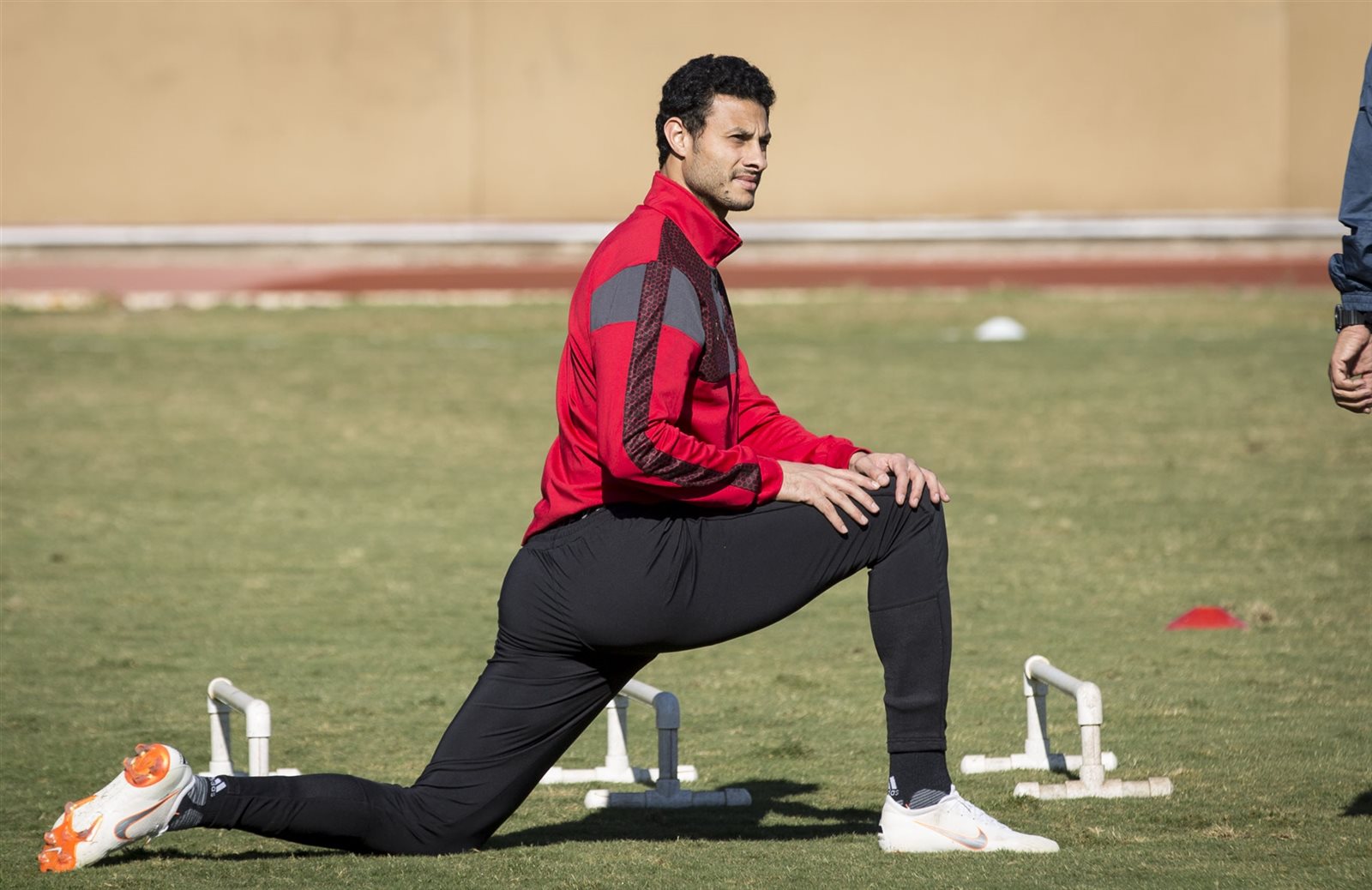  محمد الشناوي حارس مرمى المنتخب وفريق الاهلي