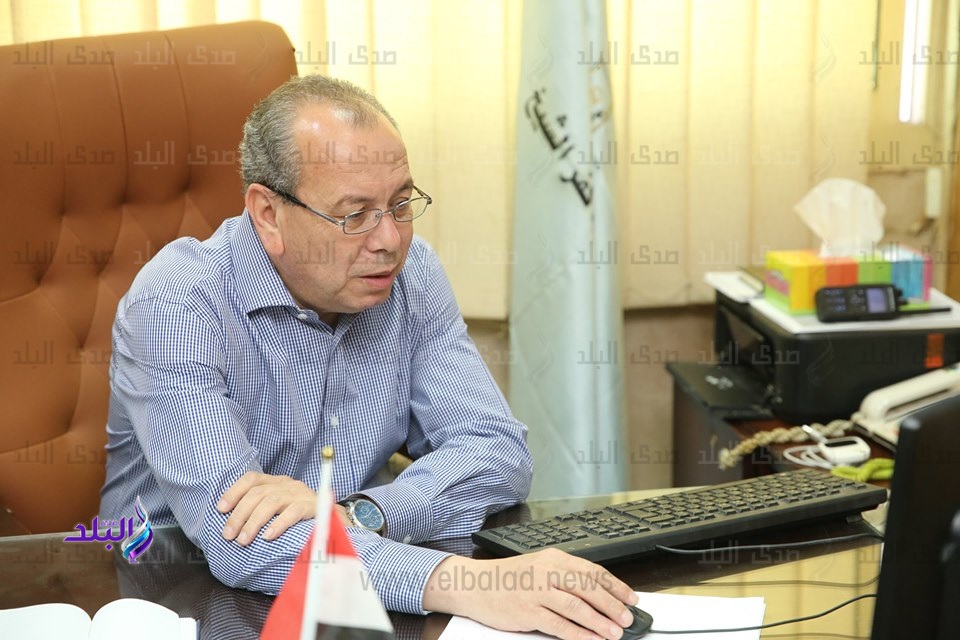 محافظ كفر الشيخ يتواصل مع الوزراء عبر فيديو كونفراس محافظ كفر الشيخ يتواصل مع الوزراء عبر فيديو كونفراس