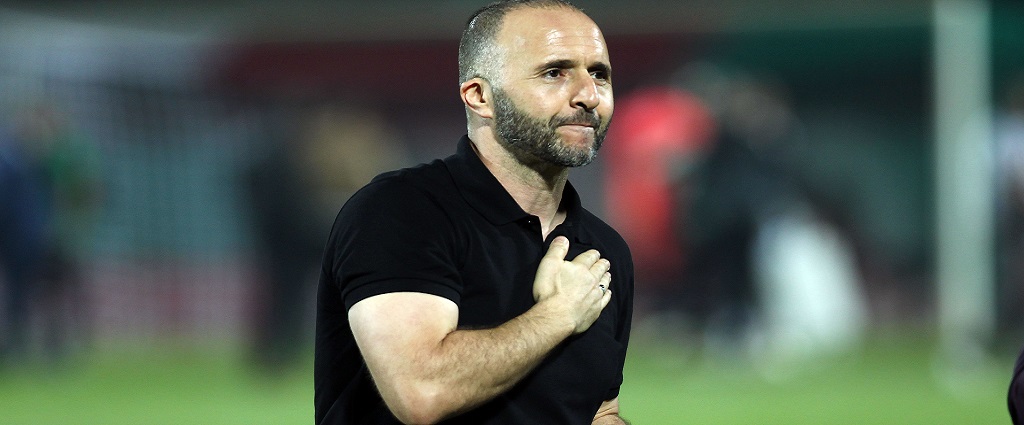 جمال بلماضي المدير الفني لمنتخب الجزائر جمال بلماضي المدير الفني لمنتخب الجزائر
