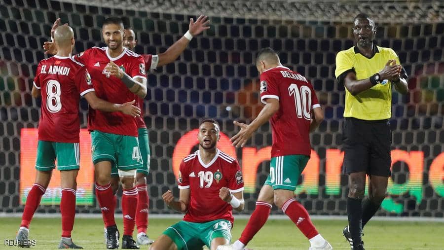لاعبو منتخب المغرب
