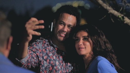 محمد امين راضى مع غادة عادل 