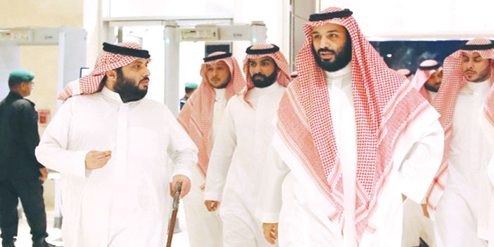 تركي آل شيخ وولي العهد السعودي محمد بن سلمان