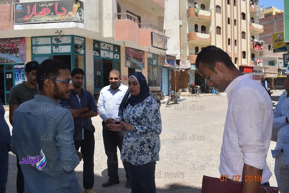 صندوق تطوير العشوائيات يتفقد اعمال التطوير بالغردقة