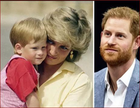 هاري كبيرًا.. وهاري صغيرًا مع والدته