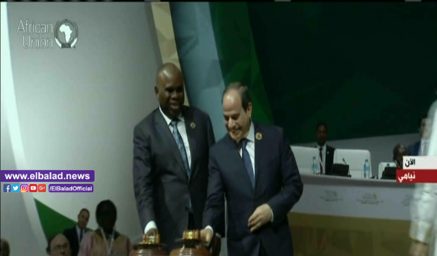 الرئيس السيسي ورئيس مجلس مديري بنك الاستثمار الإفريقي