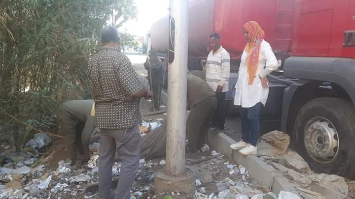 حملة مكبرة لنظافة الشوارع ورفع أكوام القمامة