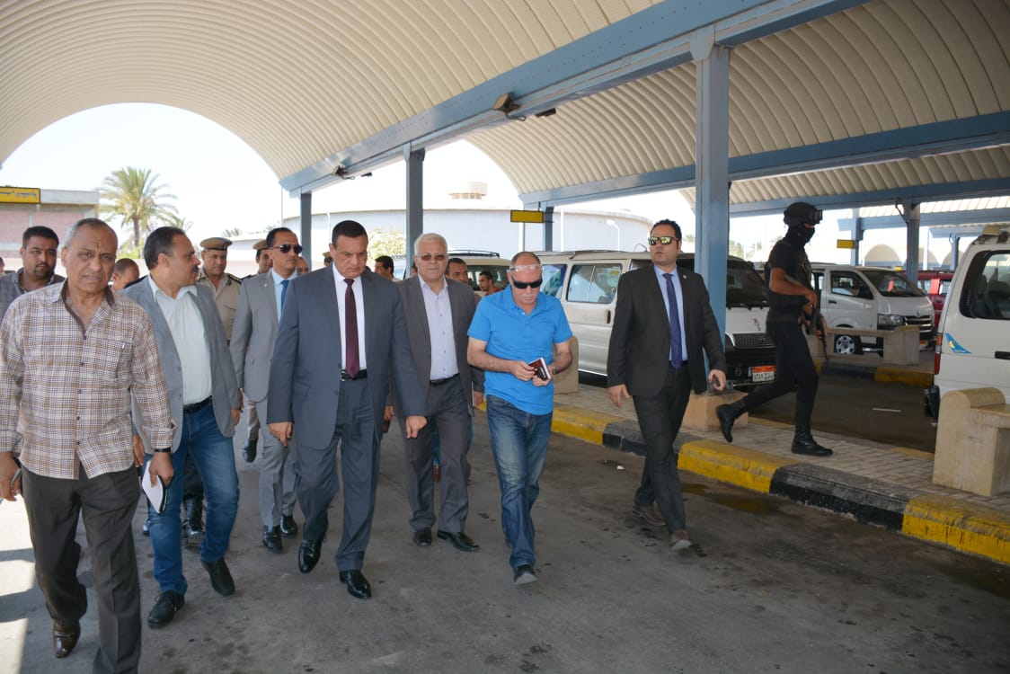 محافظ البحيرة يتفقد أعمال موقف رشيد الجديد محافظ البحيرة يتفقد أعمال موقف رشيد الجديد