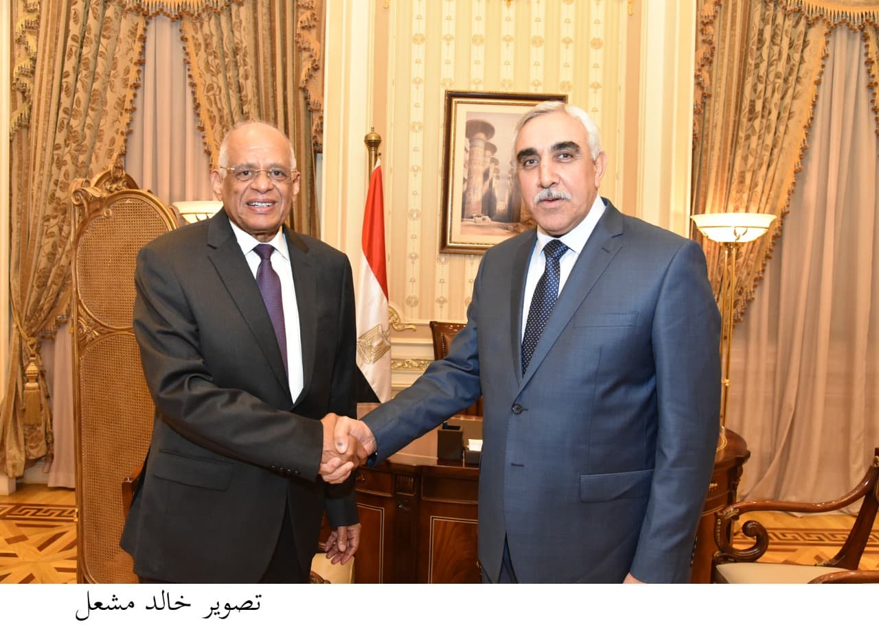 عبد العال والسفير العراقي بالقاهرة عبد العال والسفير العراقي بالقاهرة