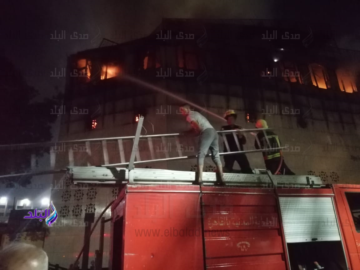 حريق كنيسة الانبا بولا 