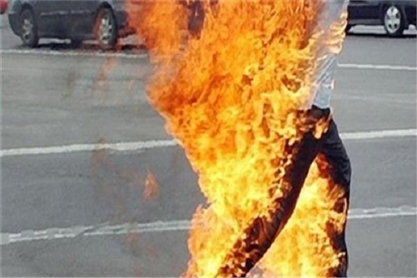 حرق عامل وطفلته داخل شقتهما حرق عامل وطفلته داخل شقتهما