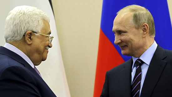الرئيسان الروسي والفلسطيني