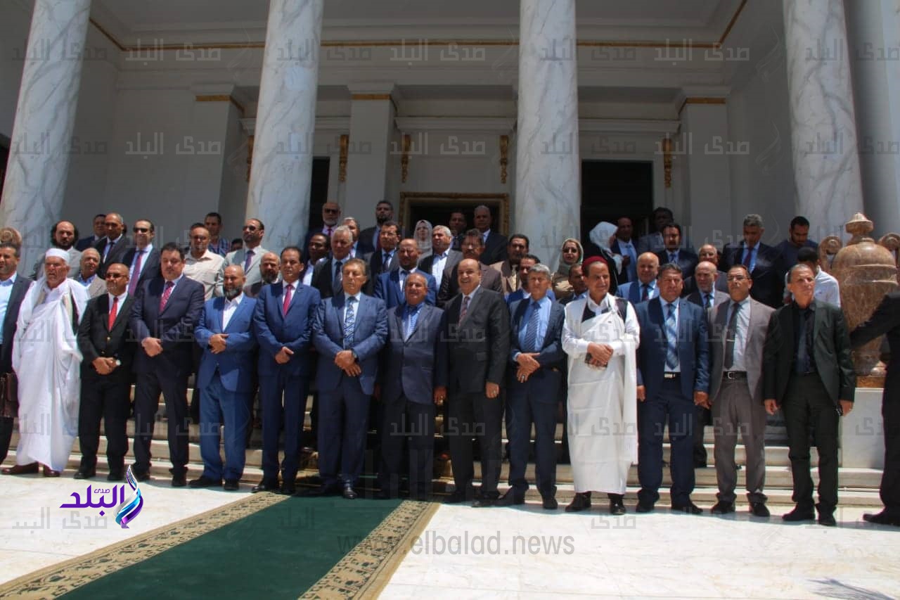 لقاء وفد النواب الليبي بالبرلمان