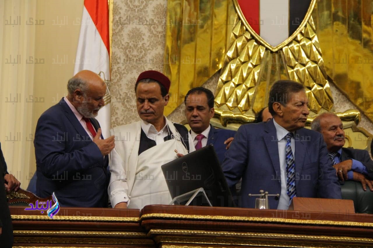 لقاء وفد النواب الليبي بالبرلمان