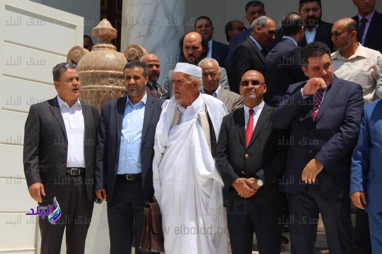 لقاء وفد النواب الليبي بالبرلمان لقاء وفد النواب الليبي بالبرلمان