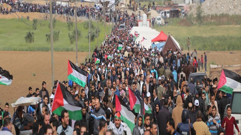 مسيرات العودة في قطاع غزة مسيرات العودة في قطاع غزة