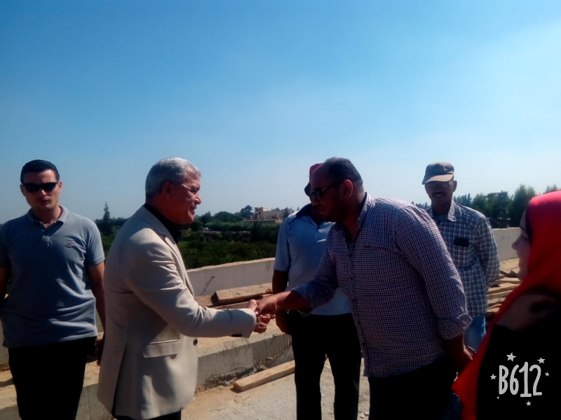 محافظ المنوفية يطمئن على سير العمل بطريق شبين الكوم – طملاى 